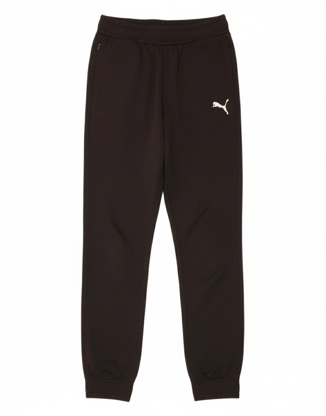 PUMA Boys Tracksuit Trousers Joggers 13-14 Years  Black Polyester