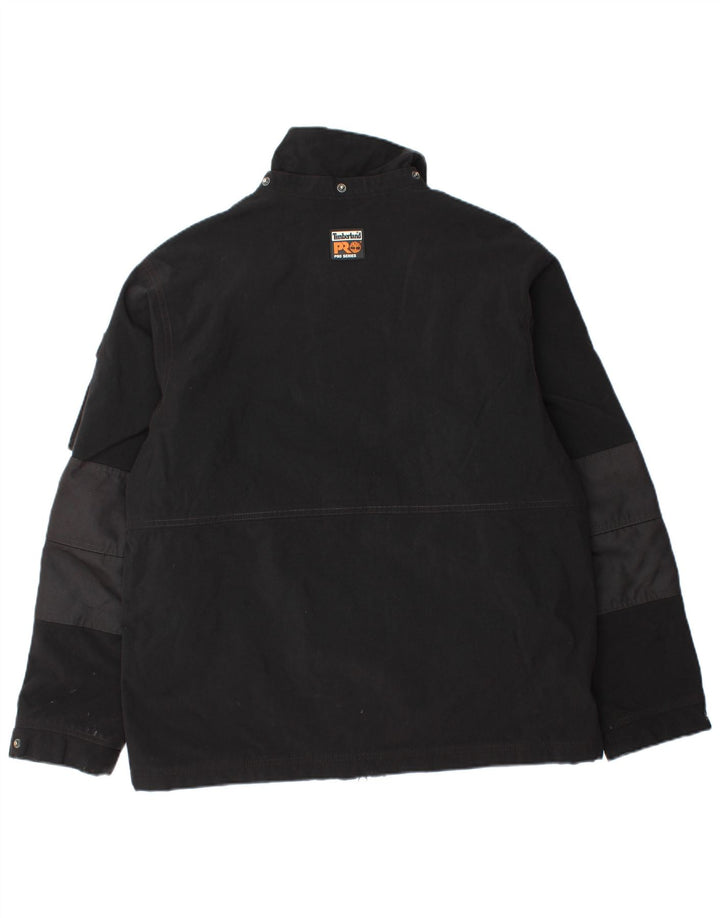 Giacca a vento da uomo Timberland UK 40 Large Poliestere color block nero