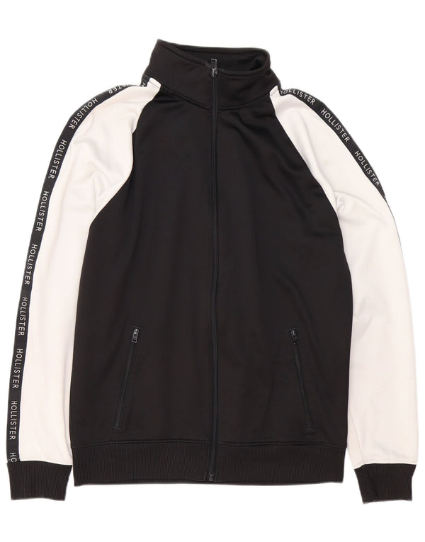 Giacca da tuta da donna HOLLISTER UK 14 Medium Black Colourblock