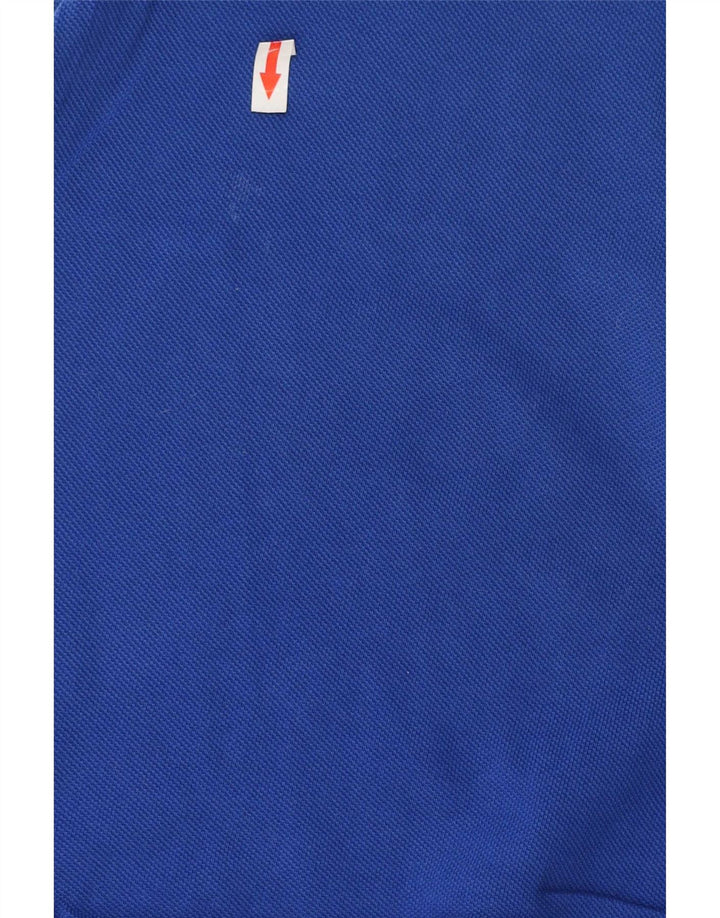 Polo da uomo Fred Perry in cotone a righe grandi blu