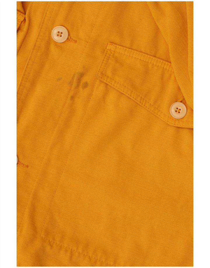 Camicia overshirt da uomo JIGSAW giallo medio