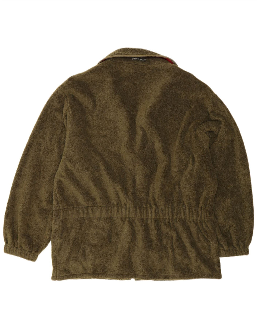Deerhunter Giacca in pile da uomo vestibilità ampia UK 38 Medium Khaki Colourblock