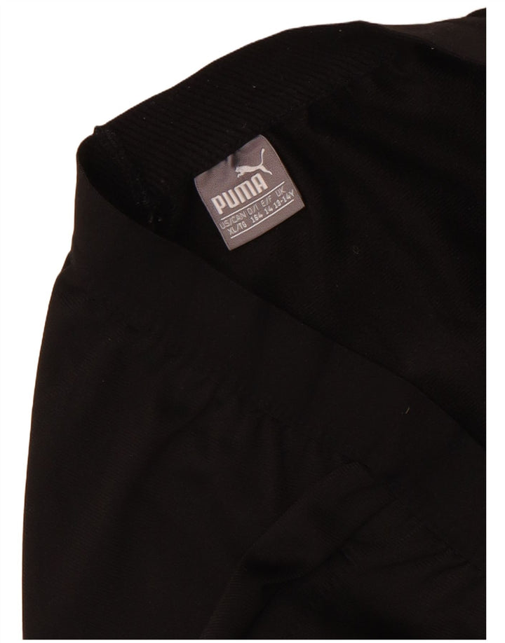 Pantaloni della tuta da ragazzo Puma 13-14 anni Neri