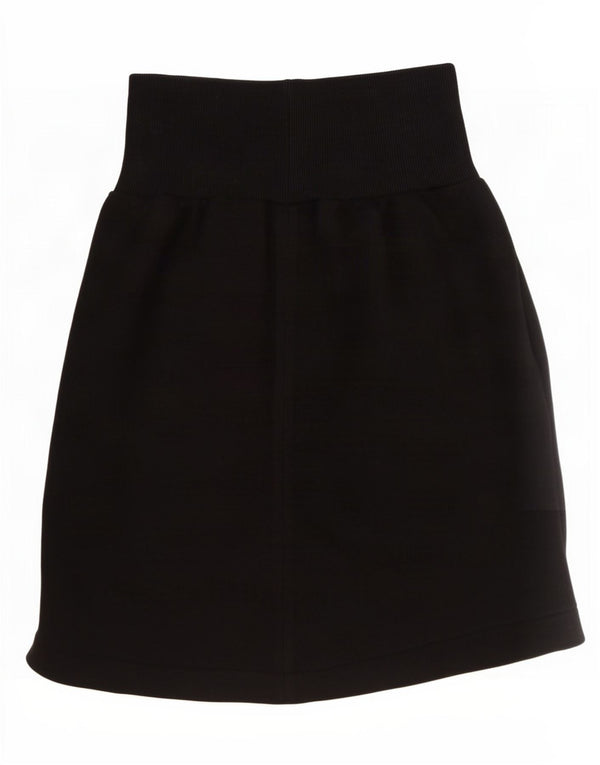 Puma Womens Skirt UK 12 Medium Black Cotton