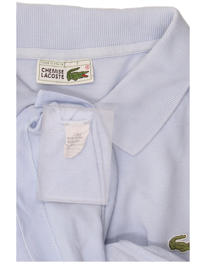 Polo da uomo Lacoste taglia 7 2XL cotone blu