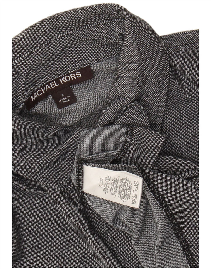 Polo da uomo MICHAEL KORS piccola in cotone grigio