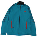ADIDAS Mens Tracksuit Top Jacket UK 44/46 Large Blue Polyester