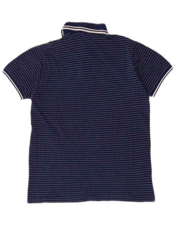 Polo Fred Perry da bambino 11-12 anni in cotone a righe blu navy