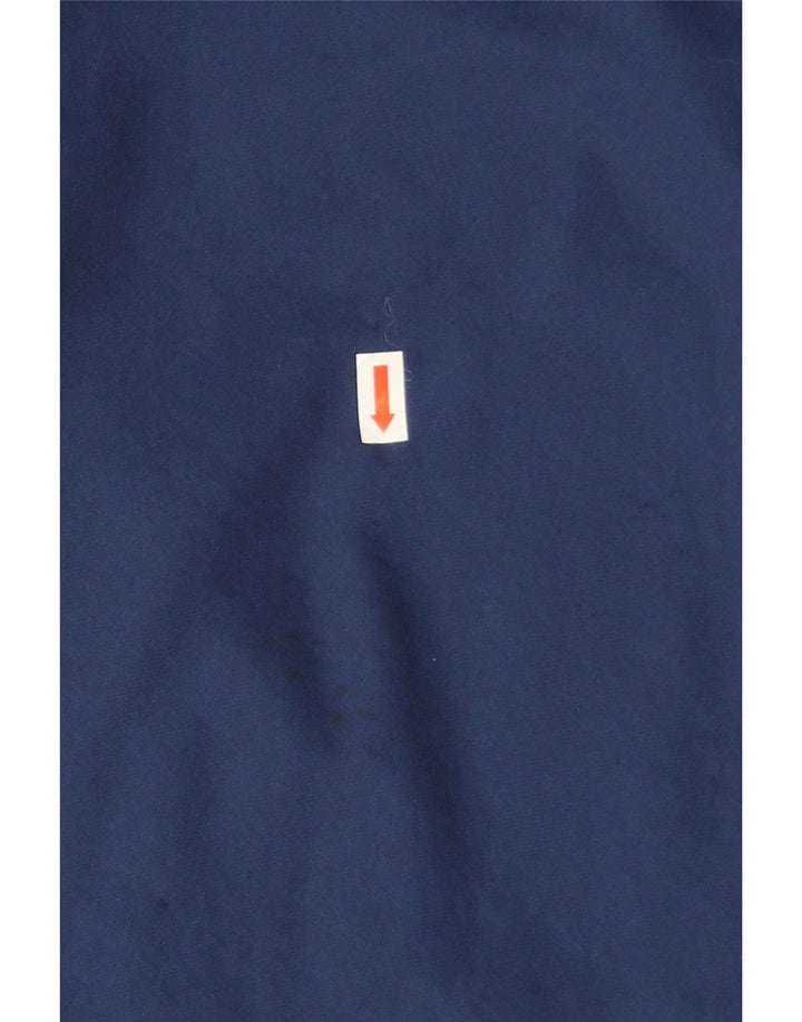 Gonna asimmetrica vintage da donna W26 piccola blu navy