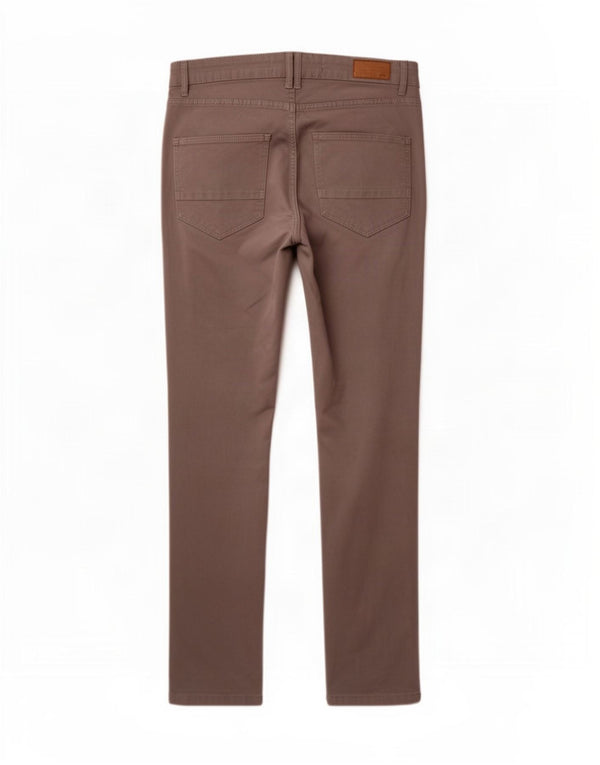 Zara Mens Slim Casual Trousers EU 38 Small W30 L32 Grey