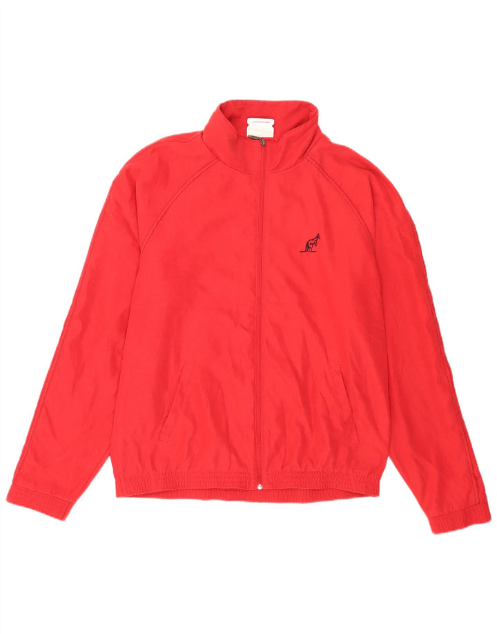 Giacca da tuta da uomo AUSTRALIAN L'ALPINA IT 50 Medium Rosso Poliestere