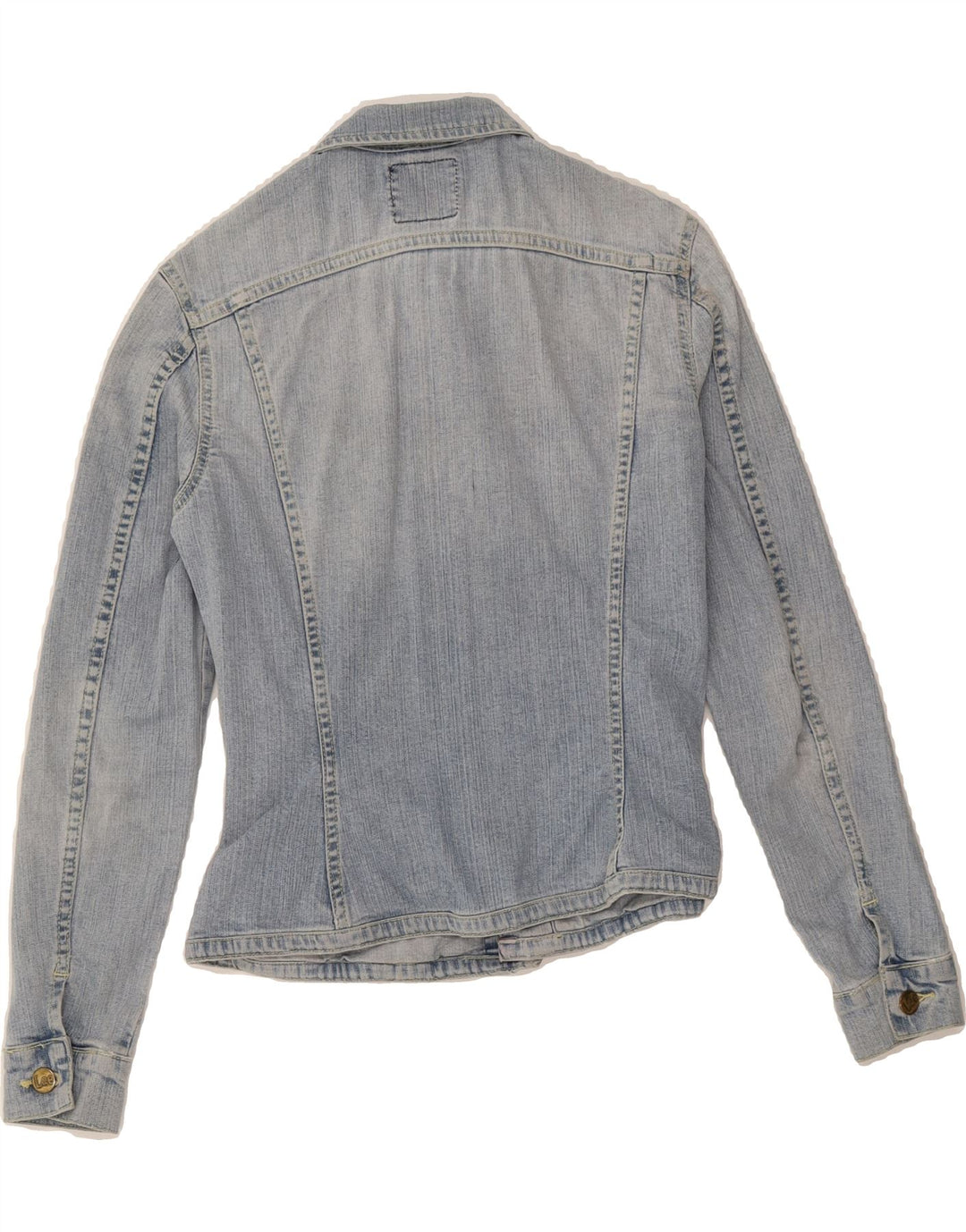 LEE Womens Denim Jacket UK 12 Medium Blue Cotton Vintage Lee and Second-Hand Lee from Messina Hembry 