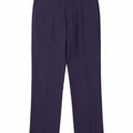 MARKS & SPENCER Mens Slim Suit Trousers W38 L31 Navy Blue Polyester