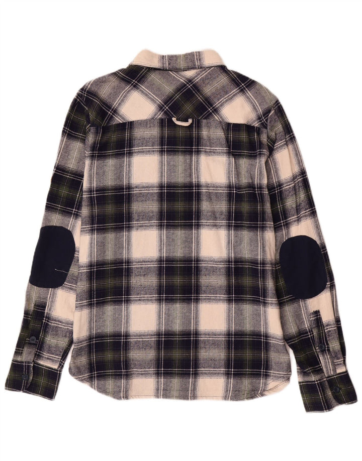 Camicia da uomo in flanella di Mountain Warehouse, cotone a quadri multicolore medio