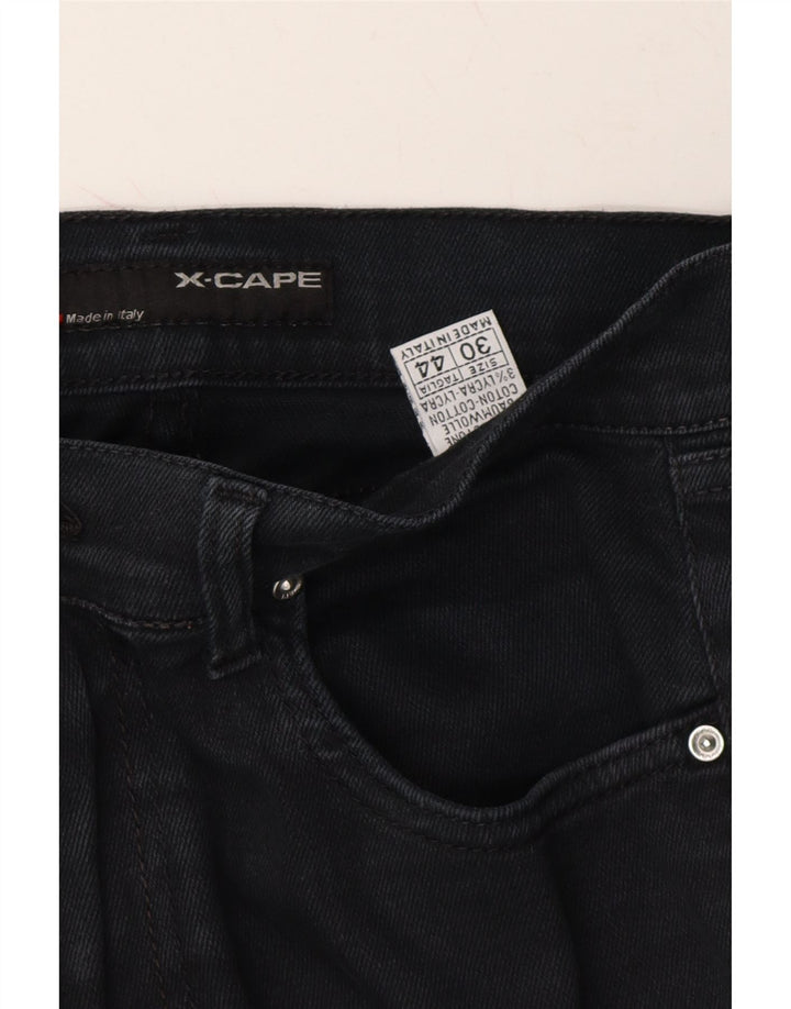 X-CAPE Womens Skinny Jeans W30 L31 Black Cotton Vintage X-Cape and Second-Hand X-Cape from Messina Hembry 