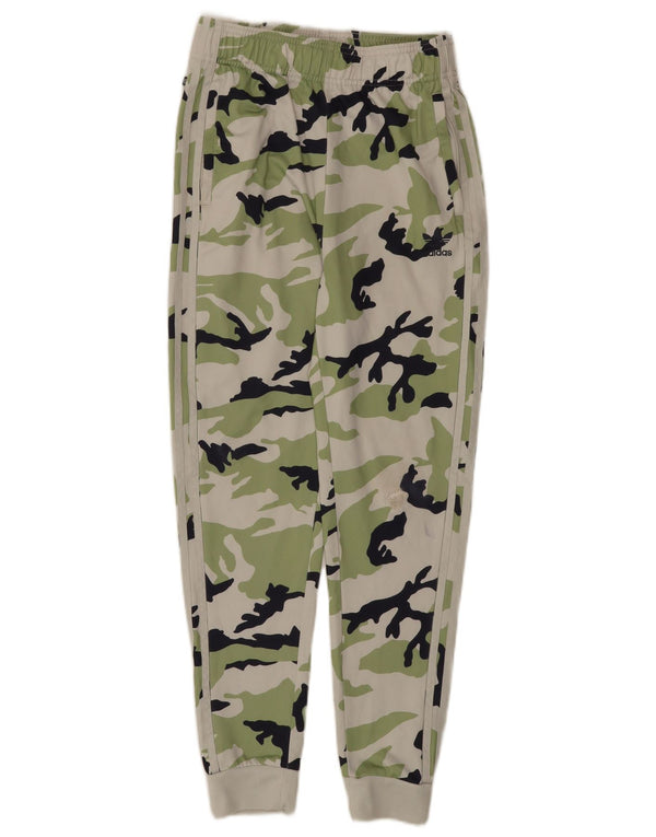 Pantaloni della tuta da ragazzo Adidas Joggers 13-14 anni verde mimetico