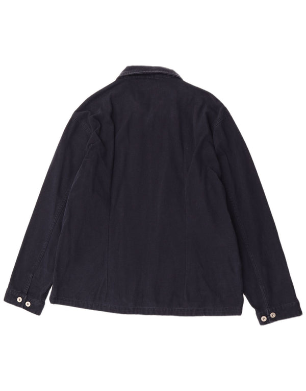 Giubbotto bomber da uomo Sasch UK 42 XL cotone blu navy