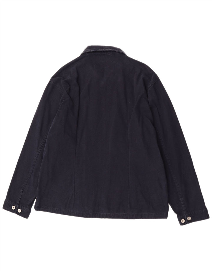 Giubbotto bomber da uomo Sasch UK 42 XL cotone blu navy