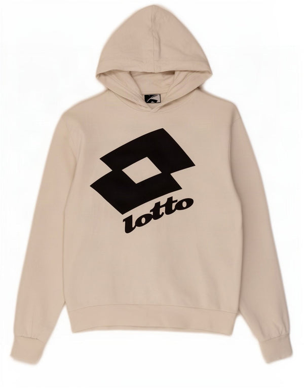 Maglione con cappuccio grafico da uomo Lotto piccolo in cotone bianco