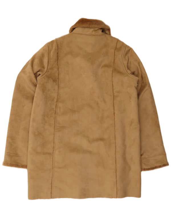 Cappotto Sherpa da donna Classics UK 18 XL Poliestere beige