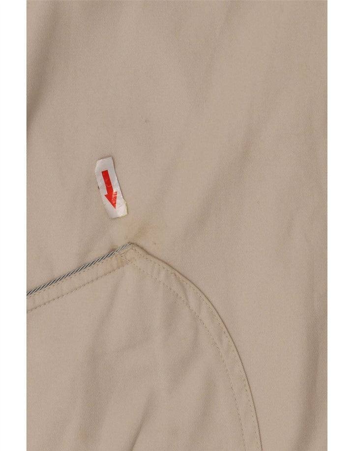 Giubbotto bomber con cappuccio da donna Marks & Spencer UK 14 grande cotone beige