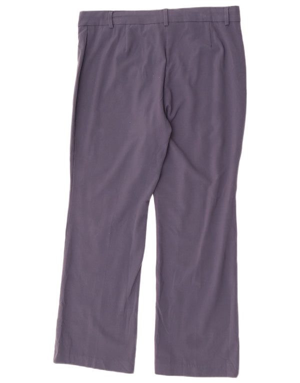 Pantaloni casual da donna Marks & Spencer UK 14 Large W32 L28 Blu navy