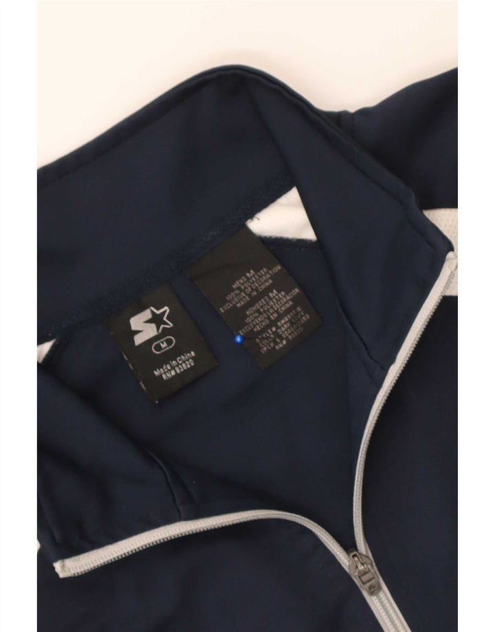 Giacca da tuta da uomo Starter, poliestere color block medio blu navy