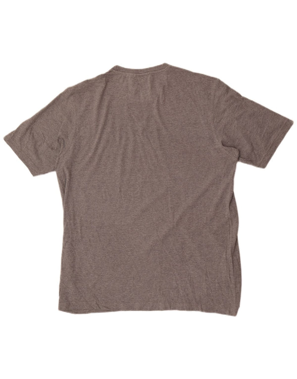 Maglietta da uomo Fila Top IT 56 2XL Grigia chiazzata