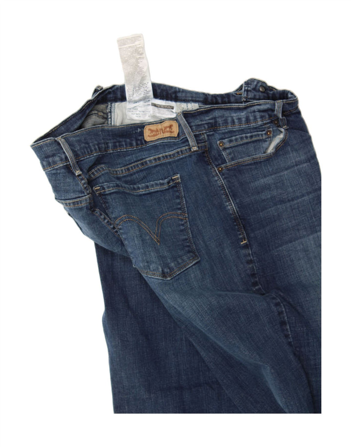 LEVI'S Womens Straight Jeans W33 L28  Blue Cotton Vintage Levi's and Second-Hand Levi's from Messina Hembry 