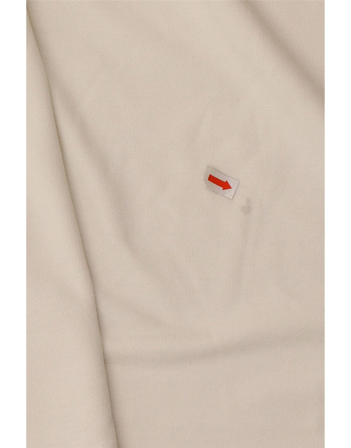 Polo da uomo LOTTO 3XL cotone bianco
