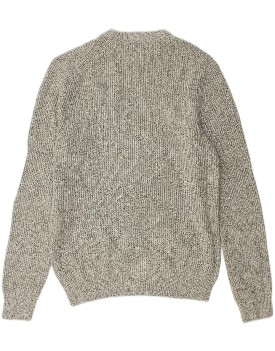 MARKS & SPENCER Maglione girocollo da uomo in poliammide grigio medio