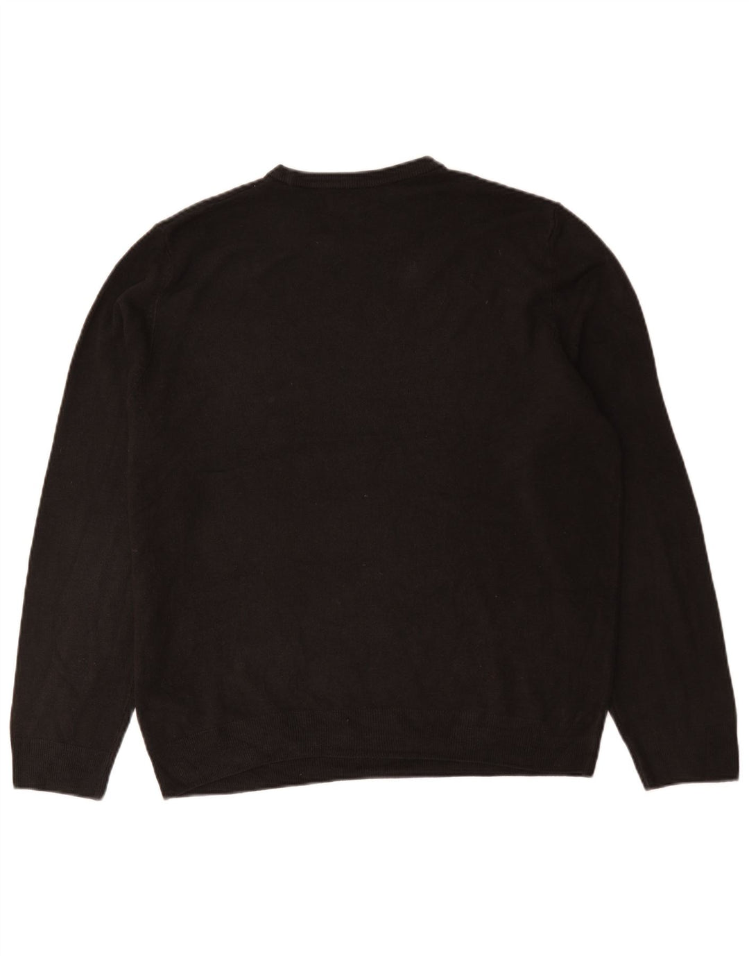 Maglione maglione girocollo da uomo Marks & Spencer XL acrilico nero
