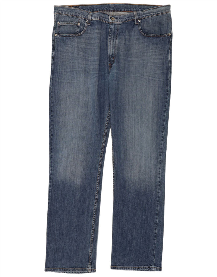 Levi's Uomo 752 Jeans dritti W42 L34 Cotone Blu