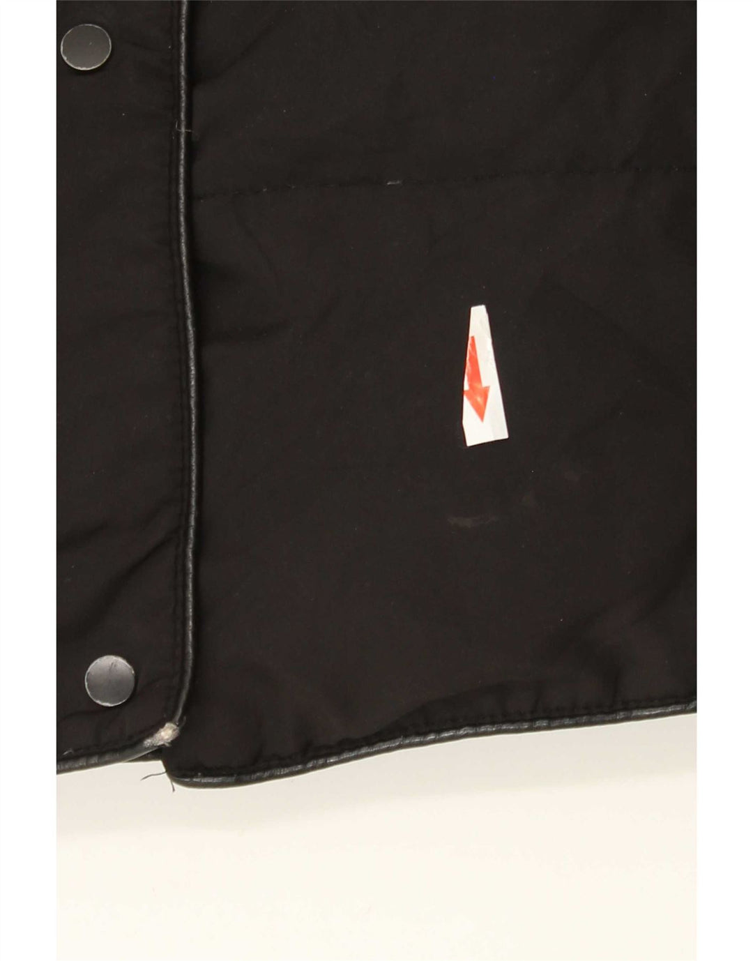 Cappotto imbottito con cappuccio da donna Zara UK 14 grande nero