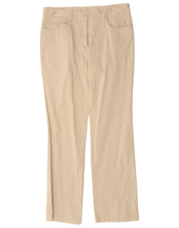 Pantaloni casual bootcut da donna Paul & Shark IT 44 medio W32 L29 Beige