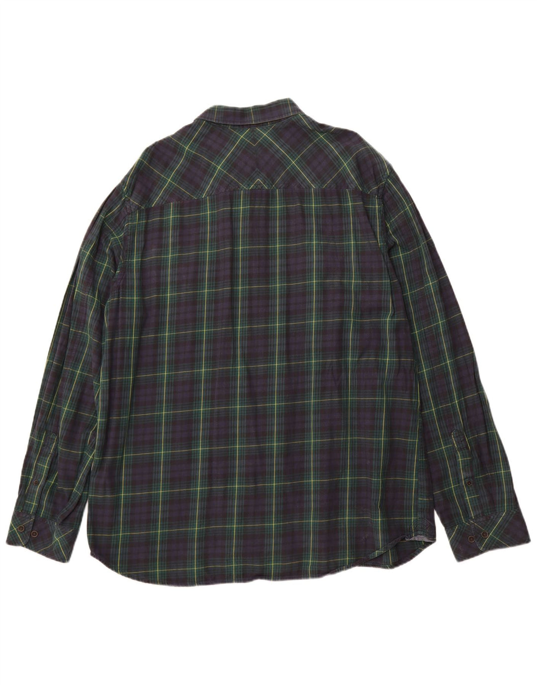 TIMBERLAND Camicia da uomo in flanella slim fit Earthkeepers 3XL blu navy a quadri