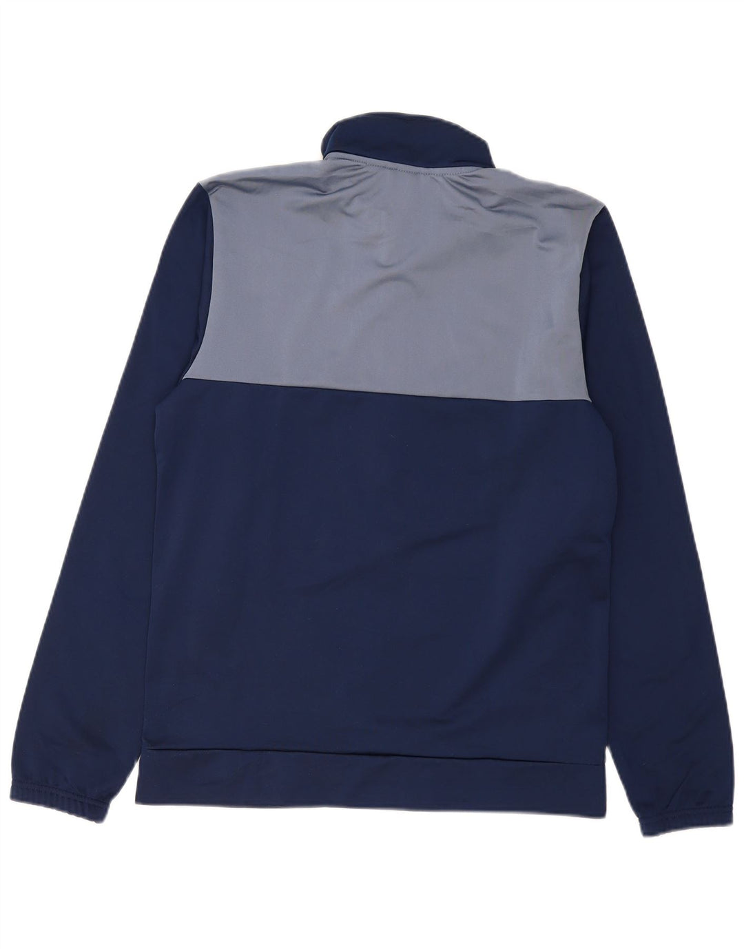 Giacca da tuta da uomo ADIDAS color block medio blu navy