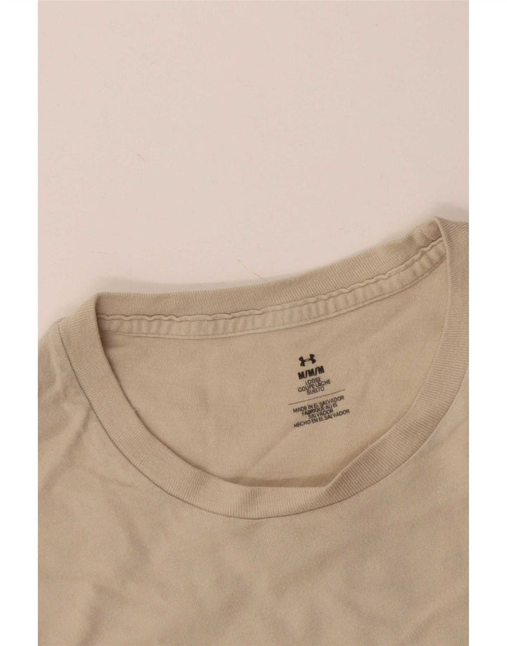 Maglietta grafica da uomo Under Armour Beige medio