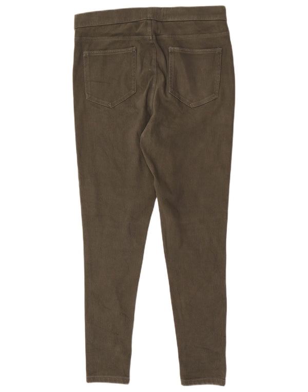 Pantaloni casual Jegging da donna Marks & Spencer UK 14 Medium W30 L27 Cachi