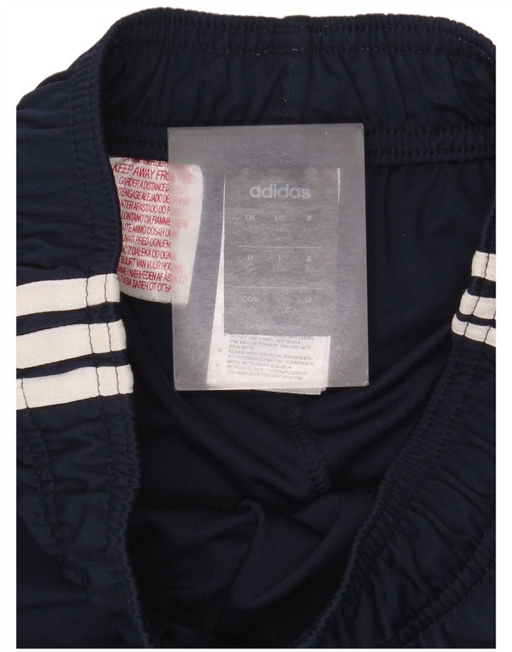 Pantaloncini sportivi Nike Climalite da ragazzo 11-12 anni in poliestere blu navy