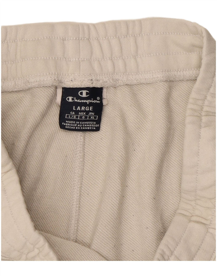 Pantaloncini sportivi grafici da uomo Champion Large White Colourblock