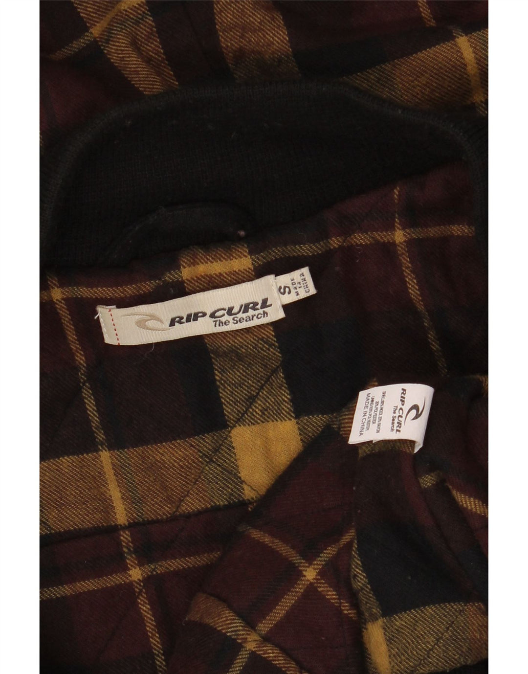 Giacca a vento con cappuccio da donna RIP CURL UK 10 piccola in lana nera