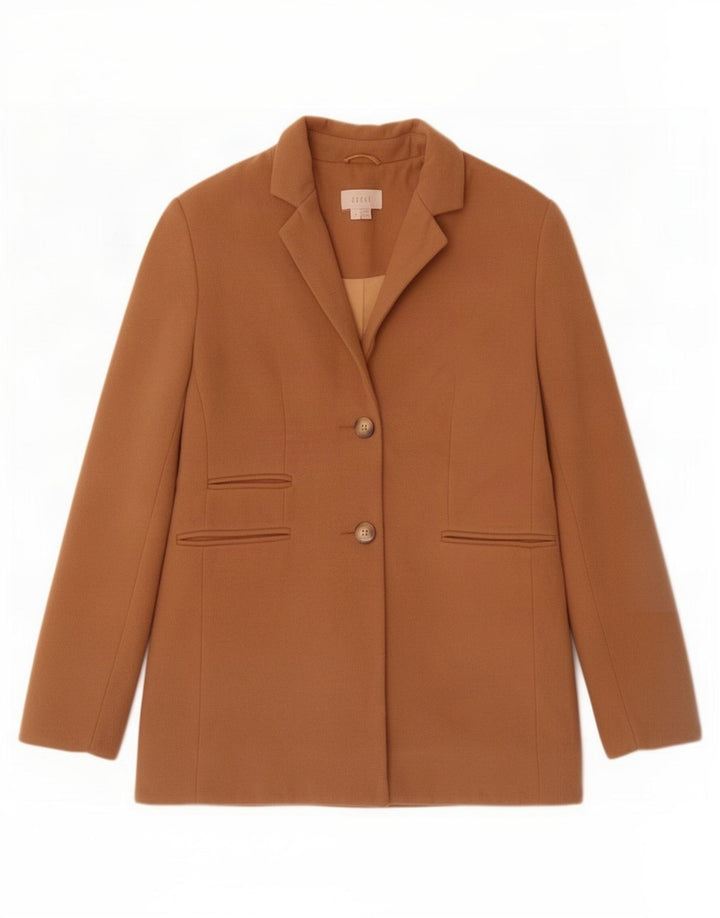 Giacca blazer a 2 bottoni da donna Coast UK 14 Poliestere beige medio