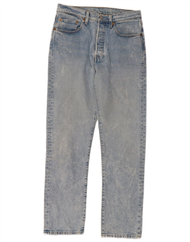 Jeans dritti da uomo LEVI'S W27 L28 in cotone blu