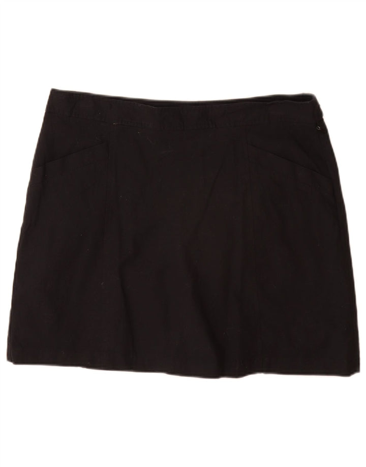 Gonna a trapezio da donna Dockers US 12 Large W32 cotone nero