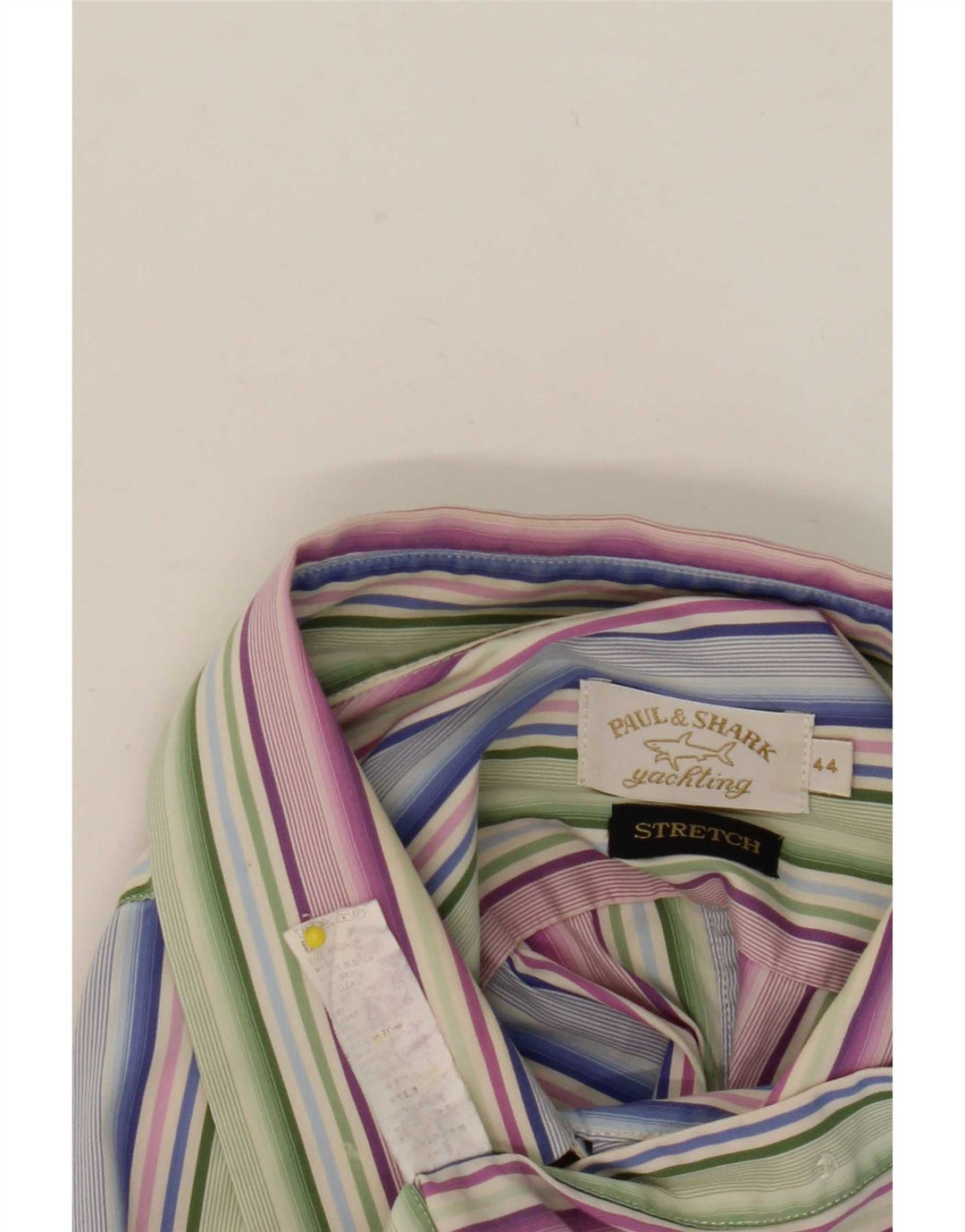 Camicia da yachting da donna Paul & Shark IT 44 media a righe multicolore