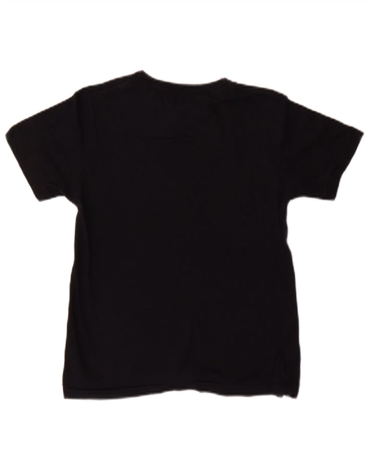 T-shirt grafica per ragazzi French Connection Top 7-8 anni in cotone nero