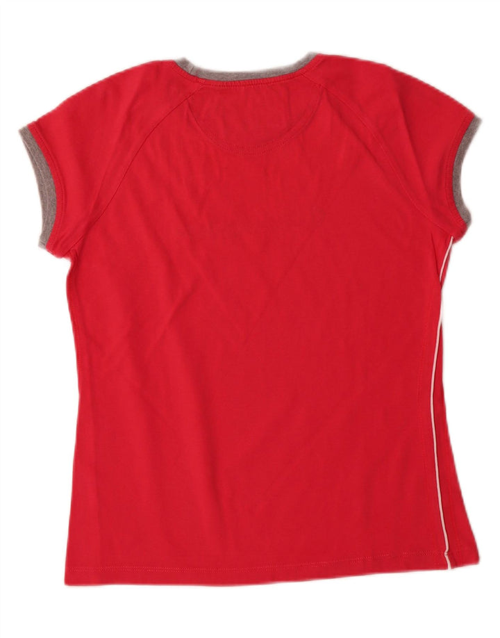 CHAMPION Womens Heritage Classics Graphic T-Shirt Top UK 12 Medium Red Vintage Champion and Second-Hand Champion from Messina Hembry 