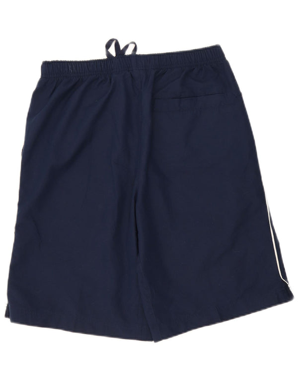Pantaloncini sportivi Nike da uomo piccoli in poliestere blu navy