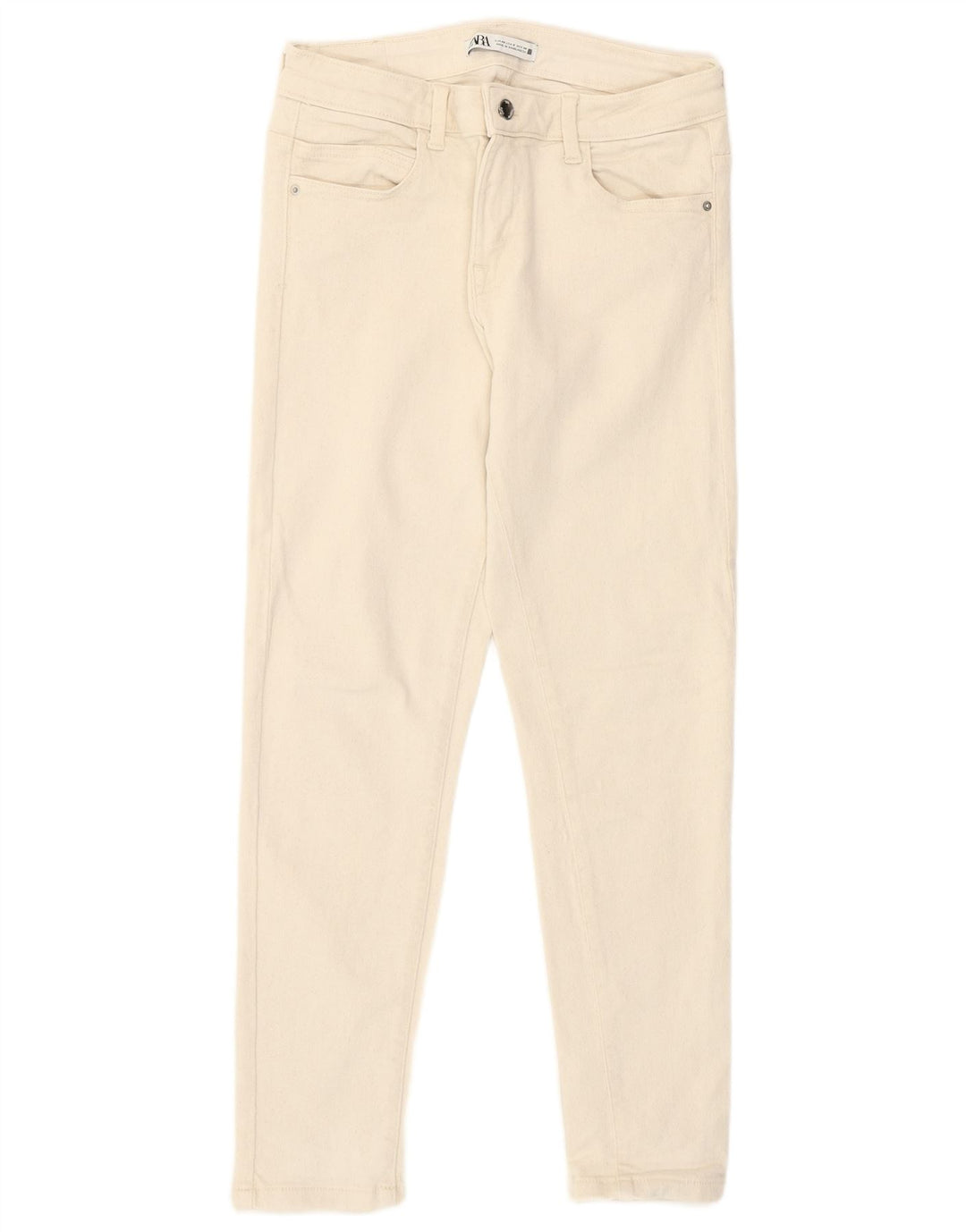 Jeans skinny da donna Zara EU 40 medi W30 L27 Beige